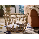 سبد کوسن و شال مبل حصیری ایکیا SNIDAD