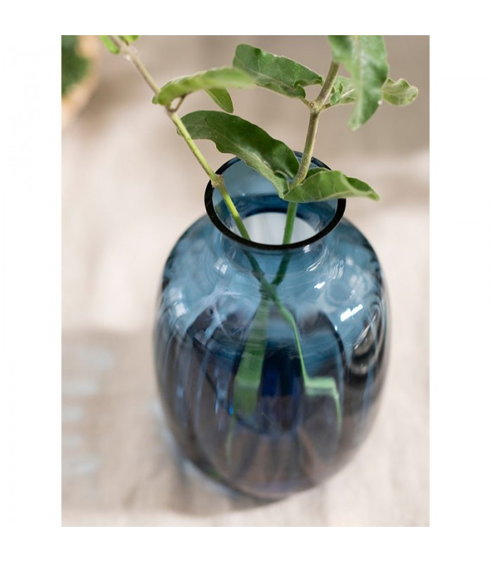 گلدان آبی ایکیا مدل TONSÄTTA (21cm)