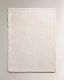 شال مبل زارا هوم FAUX FUR THROW رنگ سفید