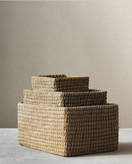 سبد حصیری مستطیلی زاراهوم